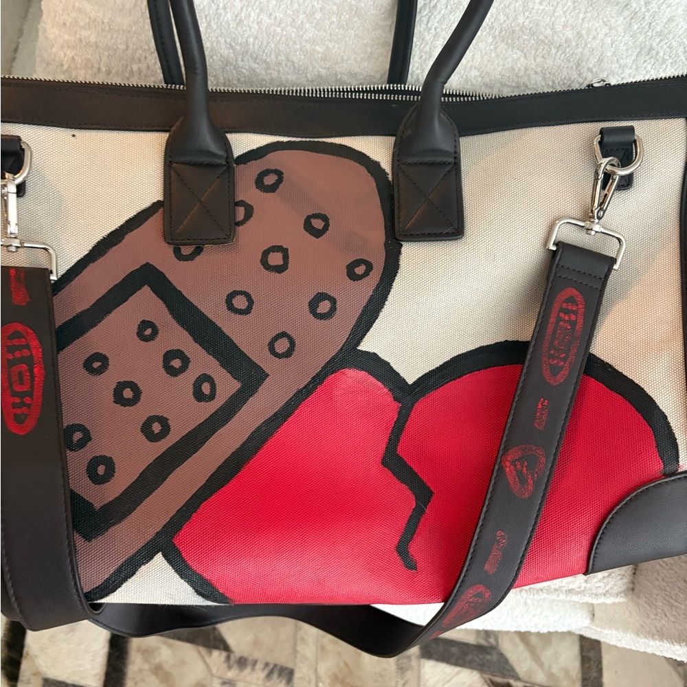 Rose in good faith bag owned by artist